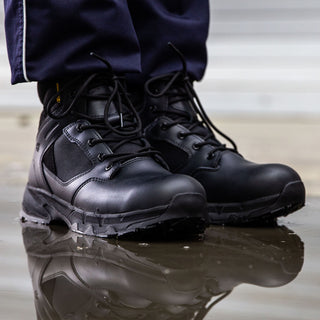 Slip Resistant Mens Security Guard Boots & Shoes